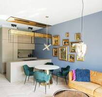 Lifestyle AM TACHELES: stilvoll möbliertes Designer-Apartment von Herzog & de Meuron - Berlin Mitte