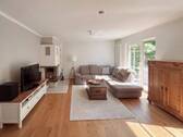 Wohnzimmer - 5 Zimmer Doppelhaushälfte zur Miete in Kleinmachnow
