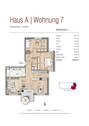 Grundriss mit Visualisierungen - 