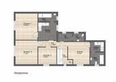 Grundriss Obergeschoss - 