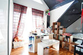Kinderzimmer mit Zugang zum Balkon - 