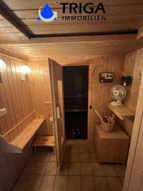 Sauna im Untergeschoss - 
