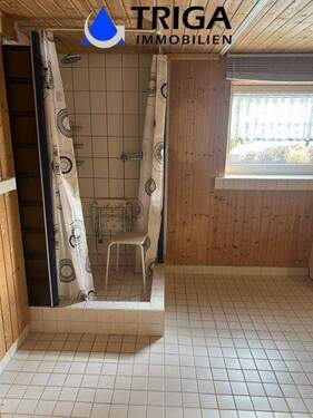 Dusche in der Waschküche Untergeschoss - 