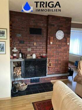 Kamin im Wohnzimmer - 