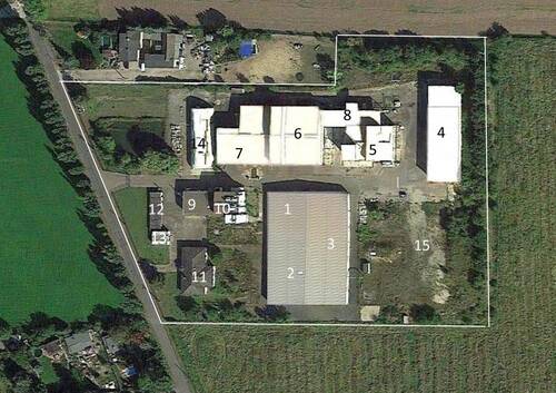 Flächenauflistung - 