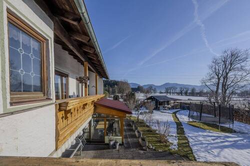Blick von der Terrasse im Obergeschoss - 