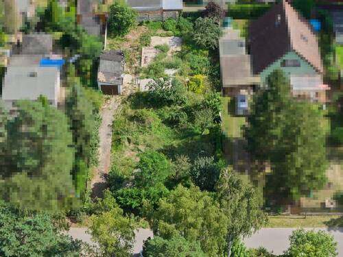 Luftaufnahme - Grundstück zum Kaufen in Wandlitz