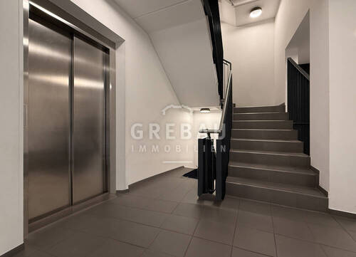 gepflegtes Treppenhaus - 