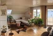 Wohnzimmer (2).jpg - 2 Zimmer Etagenwohnung in Korntal-Münchingen