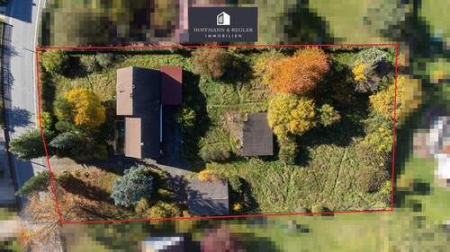 Titelbild - 2782 m² Baugrund in Vilseck-Sorghof mit Altbestand, leichte Südhanglage