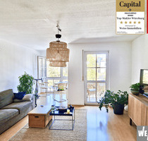 Zentrale 2 Zimmer-Wohnung mit Loggia und Tiefgaragen-Stellplatz - Würzburg Sanderau
