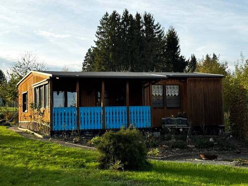 Blick vom Garten - Grundstück in Bischofswerda