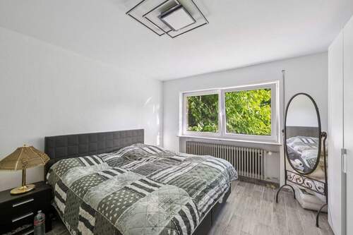 Schlafzimmer graues Haus - 