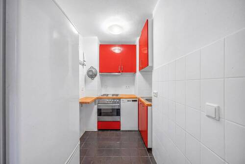 Küche geleert - Etagenwohnung mit 39,00 m&sup2; in München zum Kaufen