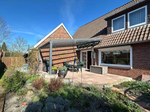 Ansicht der Terrasse (hintere Whg) - 