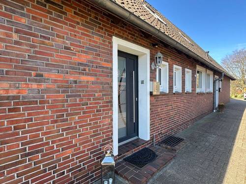 neuwertige Haustür - 
