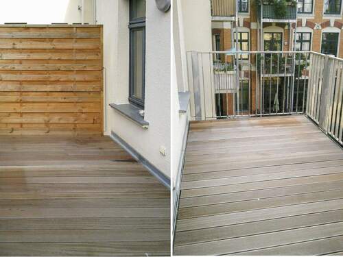 Großer Balkon in West-Ausrichtung - 