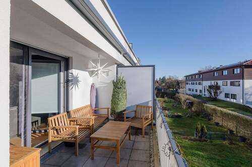 Balkon Gebäuderückseite - 