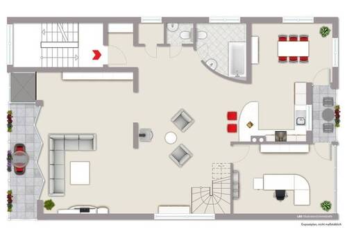 Gebäude 2 Obergeschoss - 