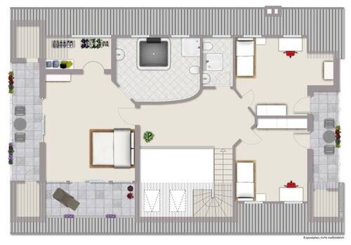 Gebäude 2 Dachgeschoss - 