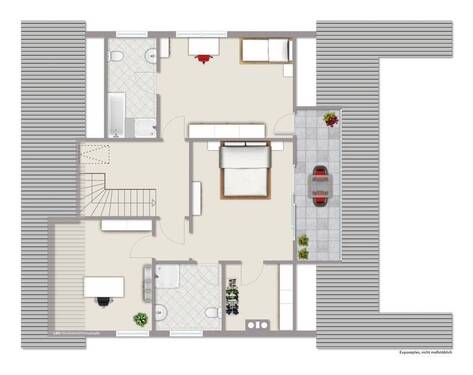 Gebäude 3 Dachgeschoss - 