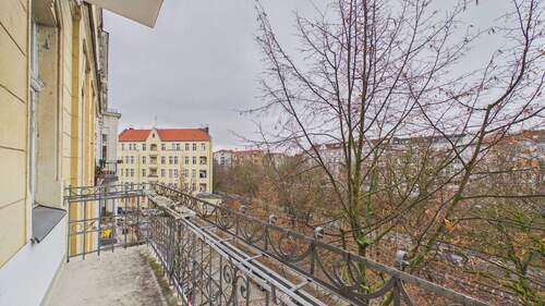 Ausblick vom Balkon - 