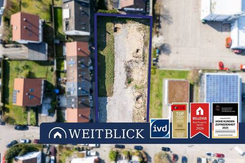 Drohnenaufnahme - WEITBLICK: 1.682 m² großes Baugrundstück!