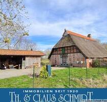 Saniertes Reetdach-Bauernhaus mit Landzukauf und Nebengebäuden zw. OL und Brake - Ovelgönne Popkenhöge