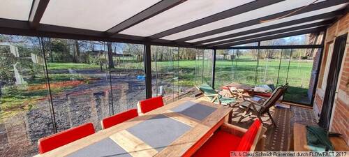 Angrenzende Wintergarten - 
