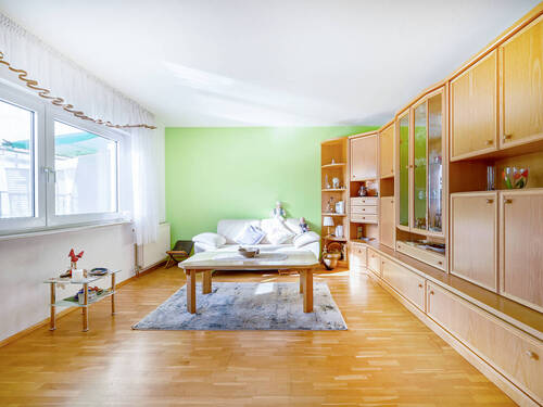 Wohnzimmer - Einfamilienhaus mit 118,00 m&sup2; in Waldbronn / Reichenbach zum Kaufen