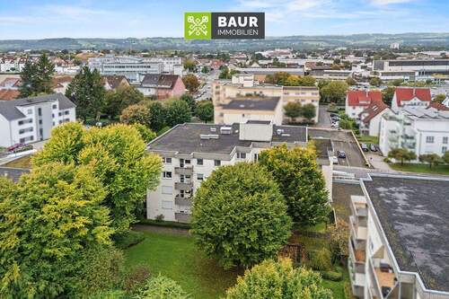 Luftaufnahme - 3 Zimmer Etagenwohnung zum Kaufen in Weingarten