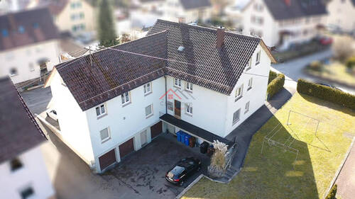 Sicht Nordseite - Mehrfamilienhaus, Wohnhaus mit 355,00 m² in Tuttlingen / Möhringen zum Kaufen