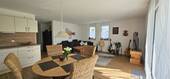 Küche-Essen-Wohnen mit Zugang zur Terrasse - 3 Zimmer Etagenwohnung in Schutterwald