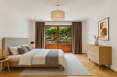Visualisierung Schlafzimmer - 2 Zimmer Etagenwohnung in Bad Wildbad im Schwarzwald