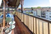 Balkon - 4 Zimmer Etagenwohnung in Peißenberg