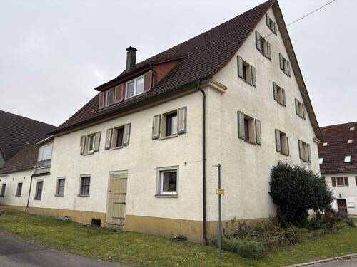 Außen - Großes, vermietetes 2 Familienhaus mit Ausbaumöglichkeit auf ca. 3.361 m² großem Grundstück