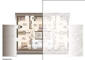 Grundriss Dachgeschoss - DHH 1 - 