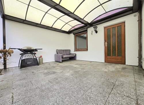überdachte Terrasse, 2. Eingang - 