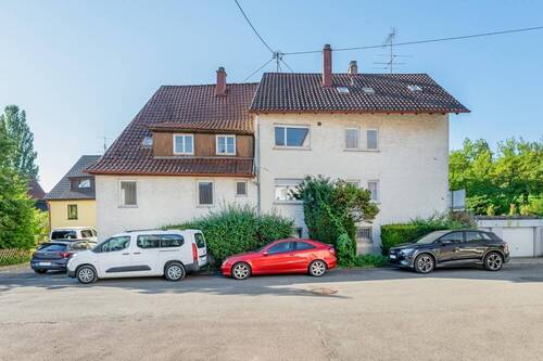 Straßenansicht - 4 Zimmer Mehrfamilienhaus, Wohnhaus zum Kaufen in Weil der Stadt