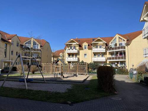 Innenhof - 2 Zimmer Etagenwohnung in Leipzig