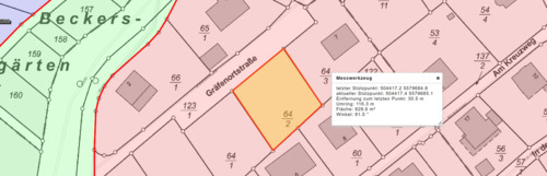 Flurkarte - Grundstück in Ortenberg zum Kaufen