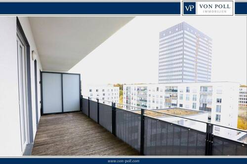 Titelbild - Geräumige 2-Zimmer-Wohnung mit großem Balkon und perfekter Infrastruktur