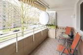 Balkon - 3 Zimmer Etagenwohnung in Duisburg