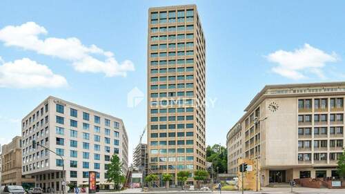 Außenansicht 3 - Panorama, Premium, Prestige: Exklusive 3-Zimmer-Neubauwohnung im KURECK am Kurpark Wiesbaden