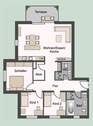 Wohnungsgrundriss - 4 Zimmer Terrassenwohnung in Meißenheim