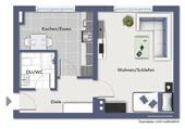 Grundriss Wohnung 2 - 