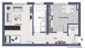 Grundriss Wohnung 3 - 