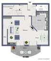 Grundriss Wohnung 8 - 