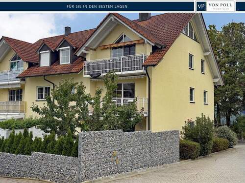 Westansicht-2 - Attraktive 3,5-Zimmer-Wohnung mit Balkon in gepflegtem Sechsparteienhaus