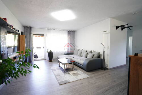 Wohnzimmeransicht - 3 Zimmer Etagenwohnung in Wurmlingen